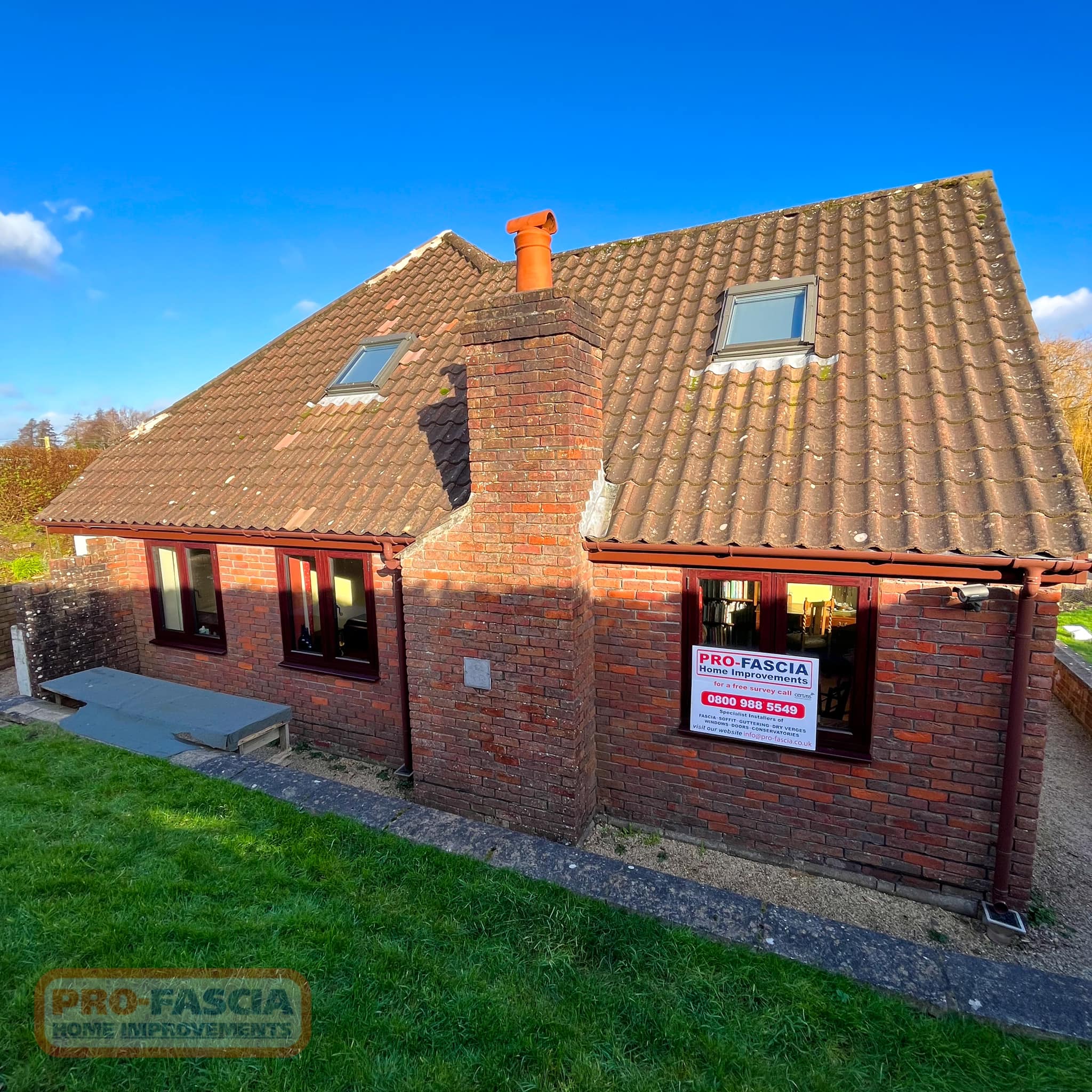 Meticulously installed perfectly profiled cladding, complemented by brand new fascia, soffit, and guttering, giving the property a fresh, modern look.