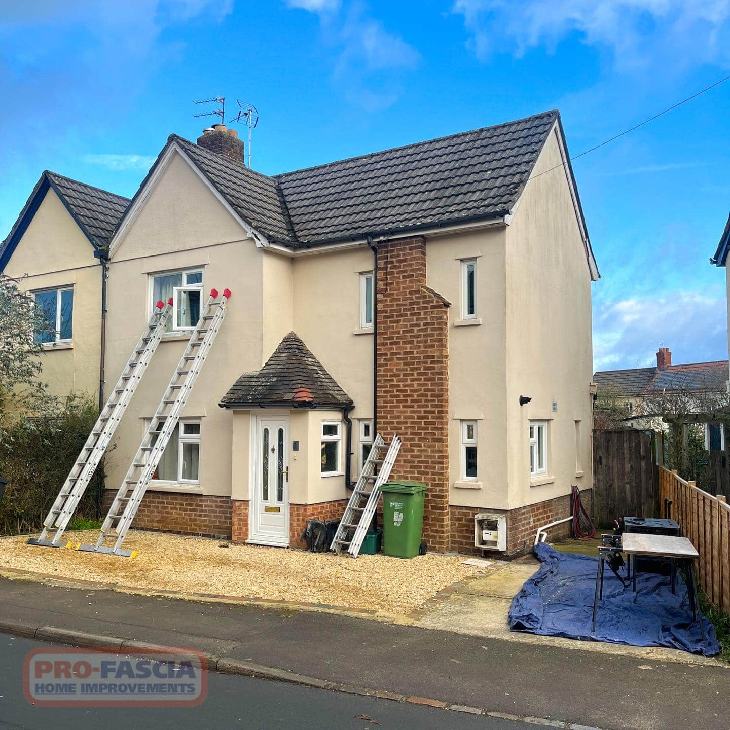 Pro-Fascia Home Improvements: Enhancing a Dursley Home with New Fascia, Soffits, and Guttering