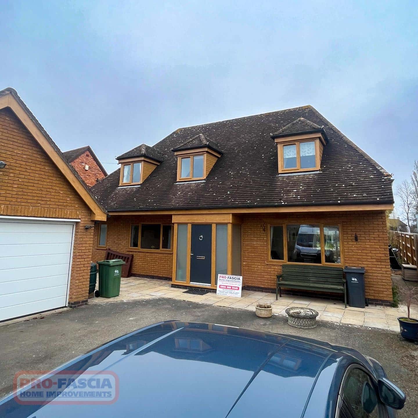 Pro-Fascia Home Improvements: Stunning Roofline and Cladding Upgrade in Lower Broadheath