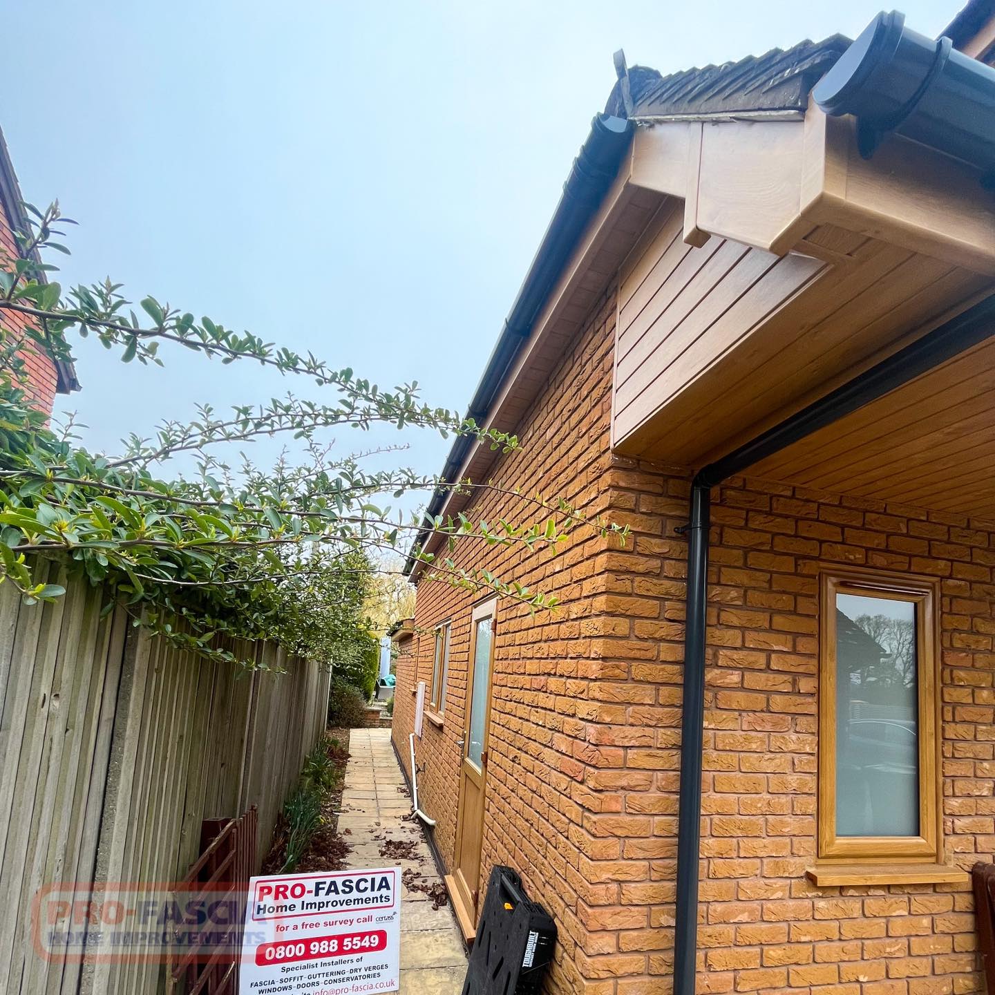 Pro-Fascia Home Improvements: Stunning Roofline and Cladding Upgrade in Lower Broadheath