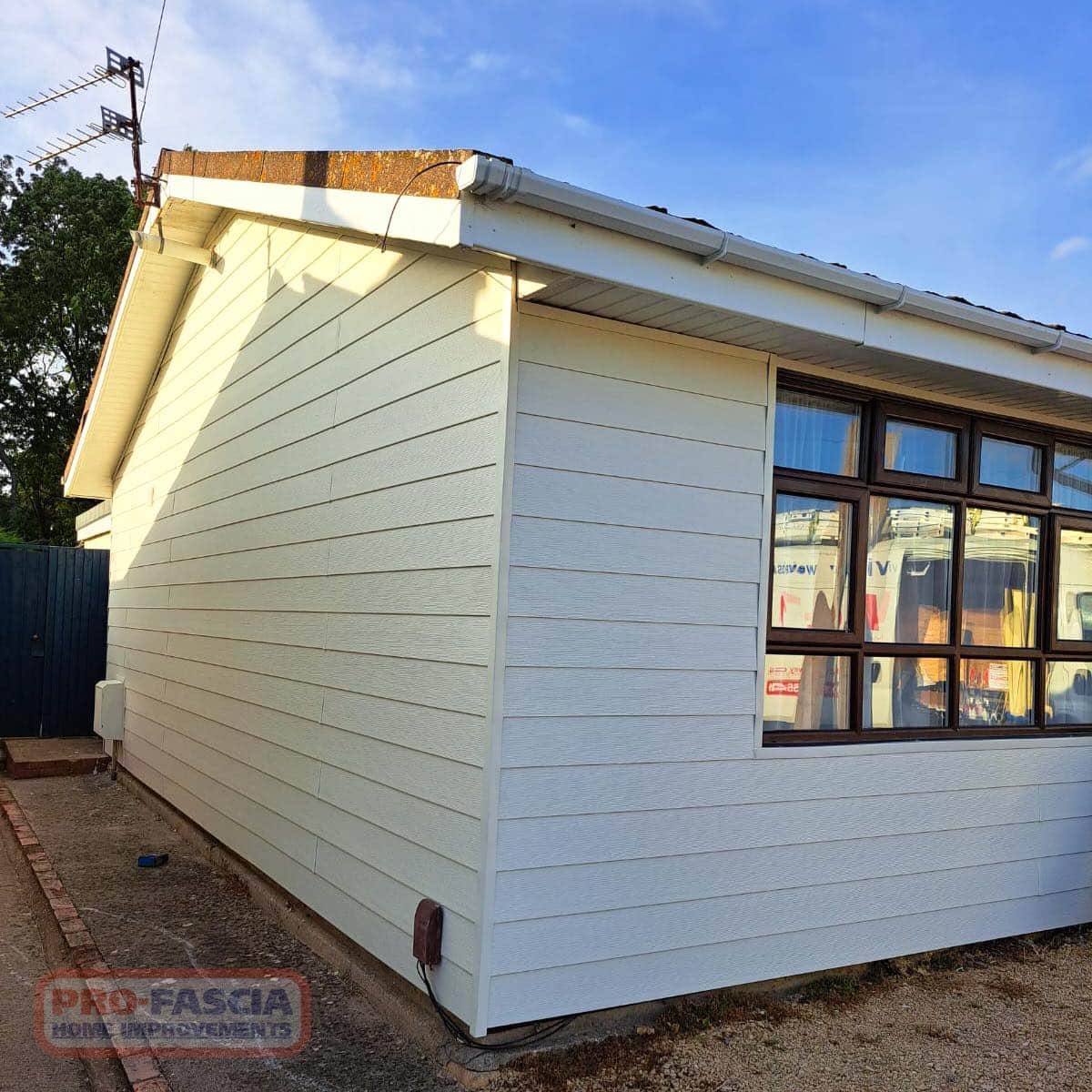 Pro-Fascia Home Improvements: Stylish and Insulated Cladding Upgrade in Cheltenham