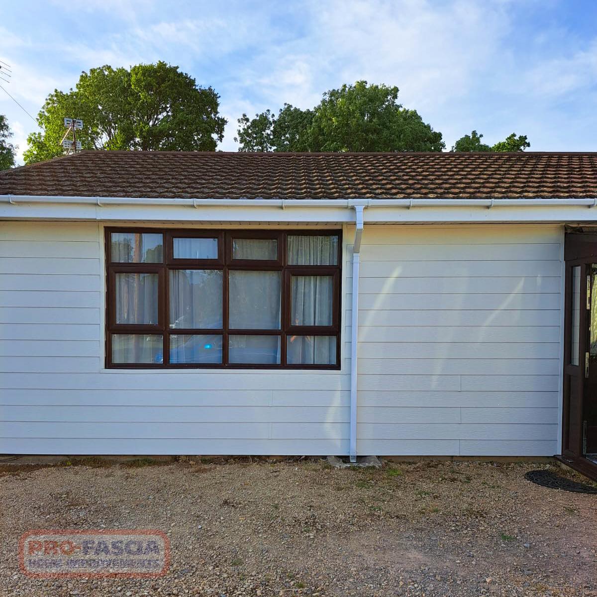 Pro-Fascia Home Improvements: Stylish and Insulated Cladding Upgrade in Cheltenham