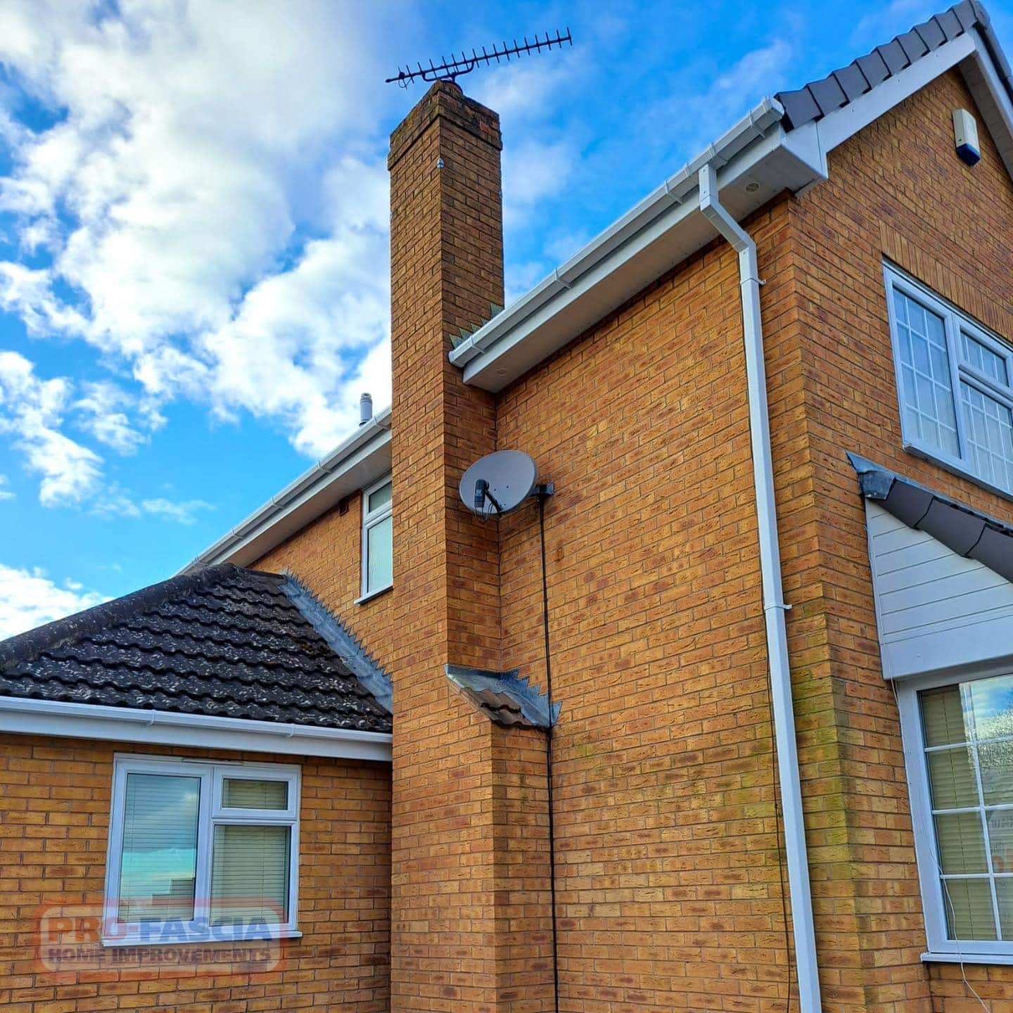 Pro-Fascia Home Improvements: Elegant Roofline and Dry Verge Upgrade in Worcester