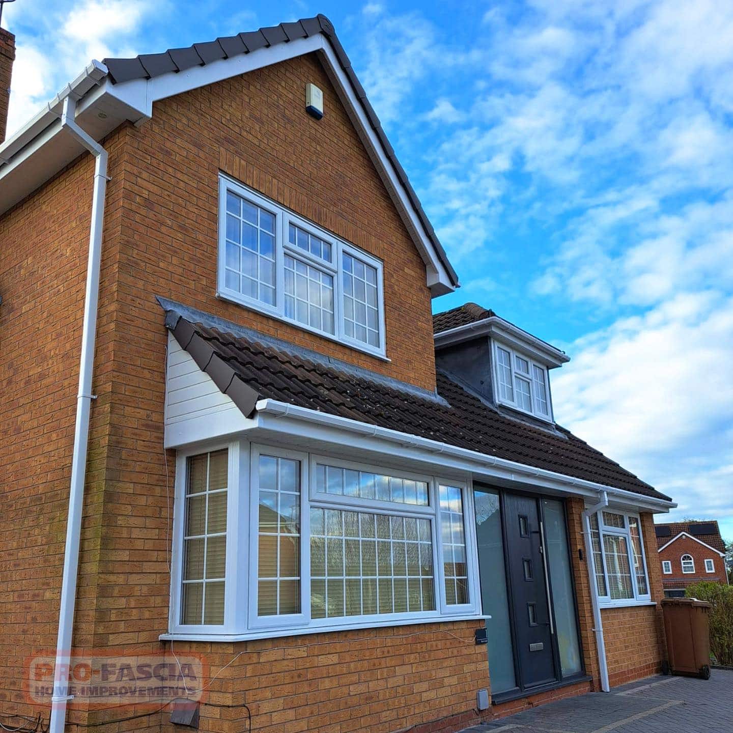 Pro-Fascia Home Improvements: Elegant Roofline and Dry Verge Upgrade in Worcester