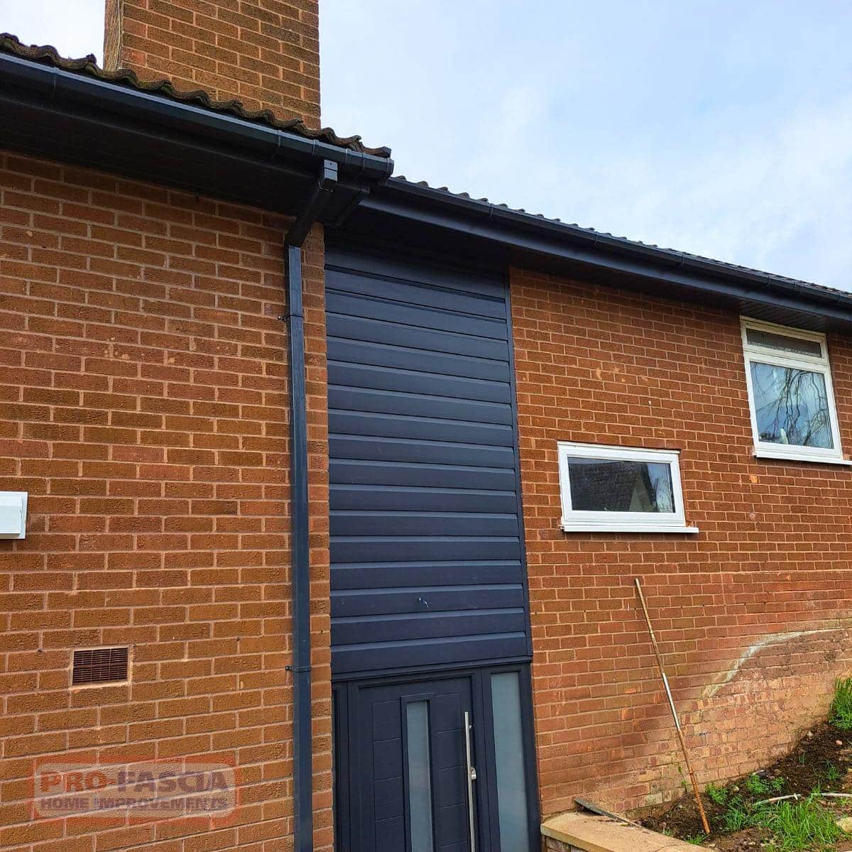 Pro-Fascia Home Improvements: Stunning Roofline and Shiplap Cladding Installation in Worcester