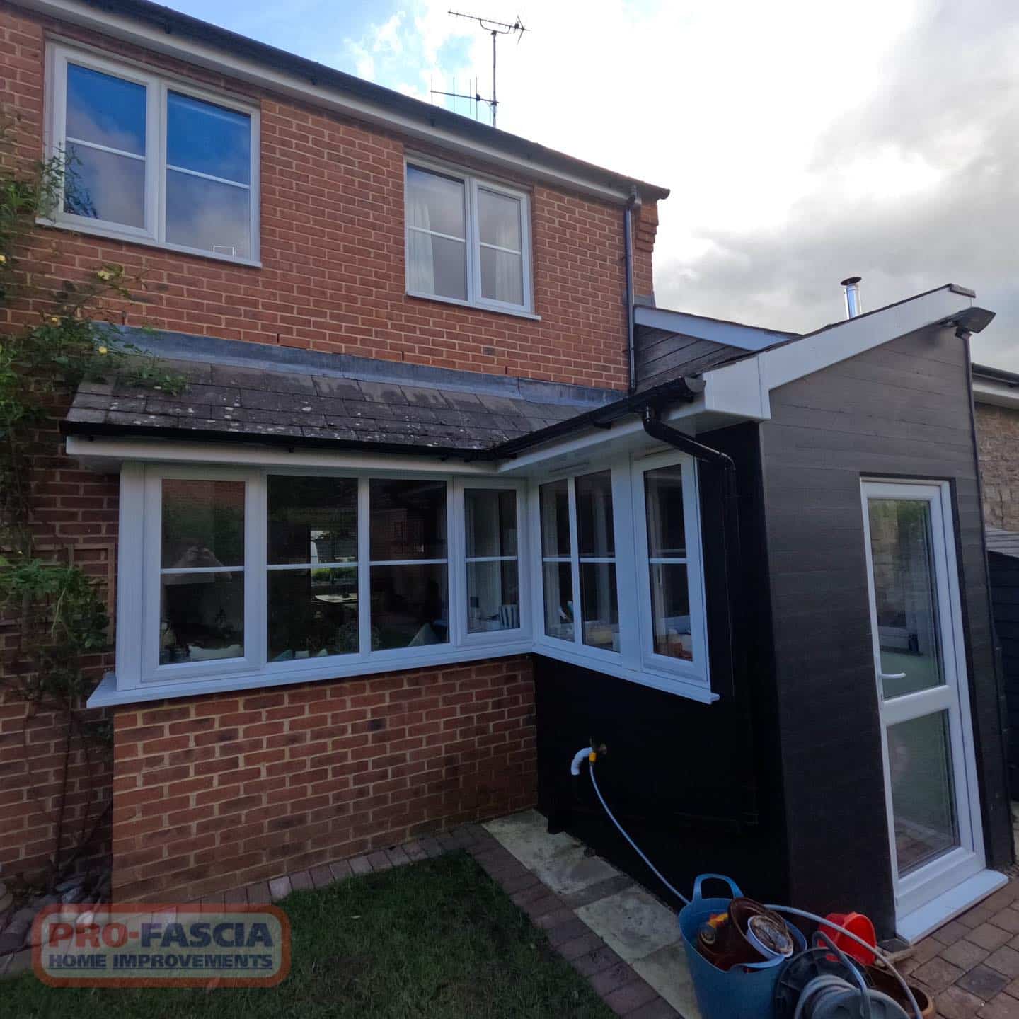 Pro-Fascia Home Improvements: Sleek Roofline Upgrade by Mark and Calum in Worcester