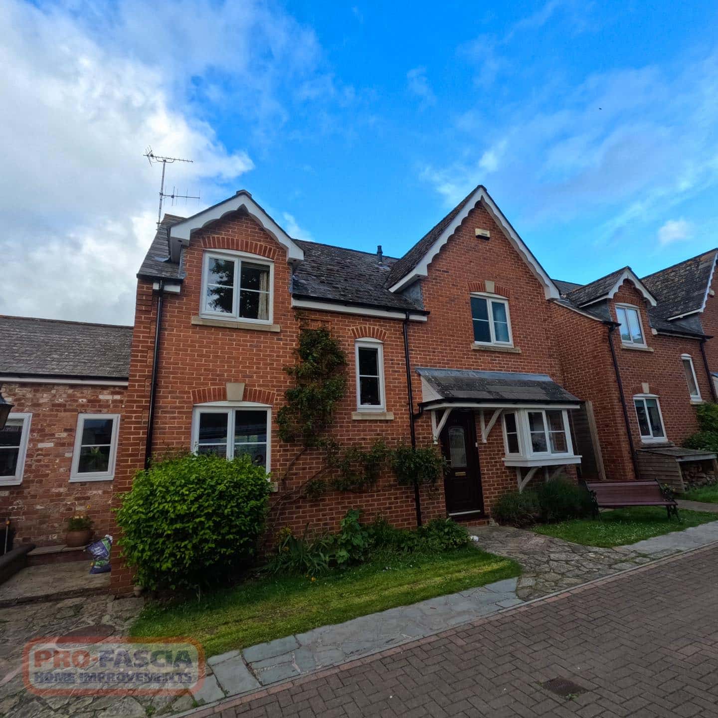 Pro-Fascia Home Improvements: Sleek Roofline Upgrade by Mark and Calum in Worcester