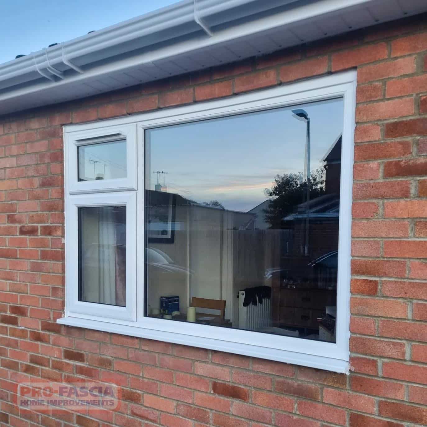 Our team at Pro-Fascia Home Improvements recently replaced three sleek white casement windows on a charming bungalow, delivering a fresh, modern look while boosting energy efficiency.