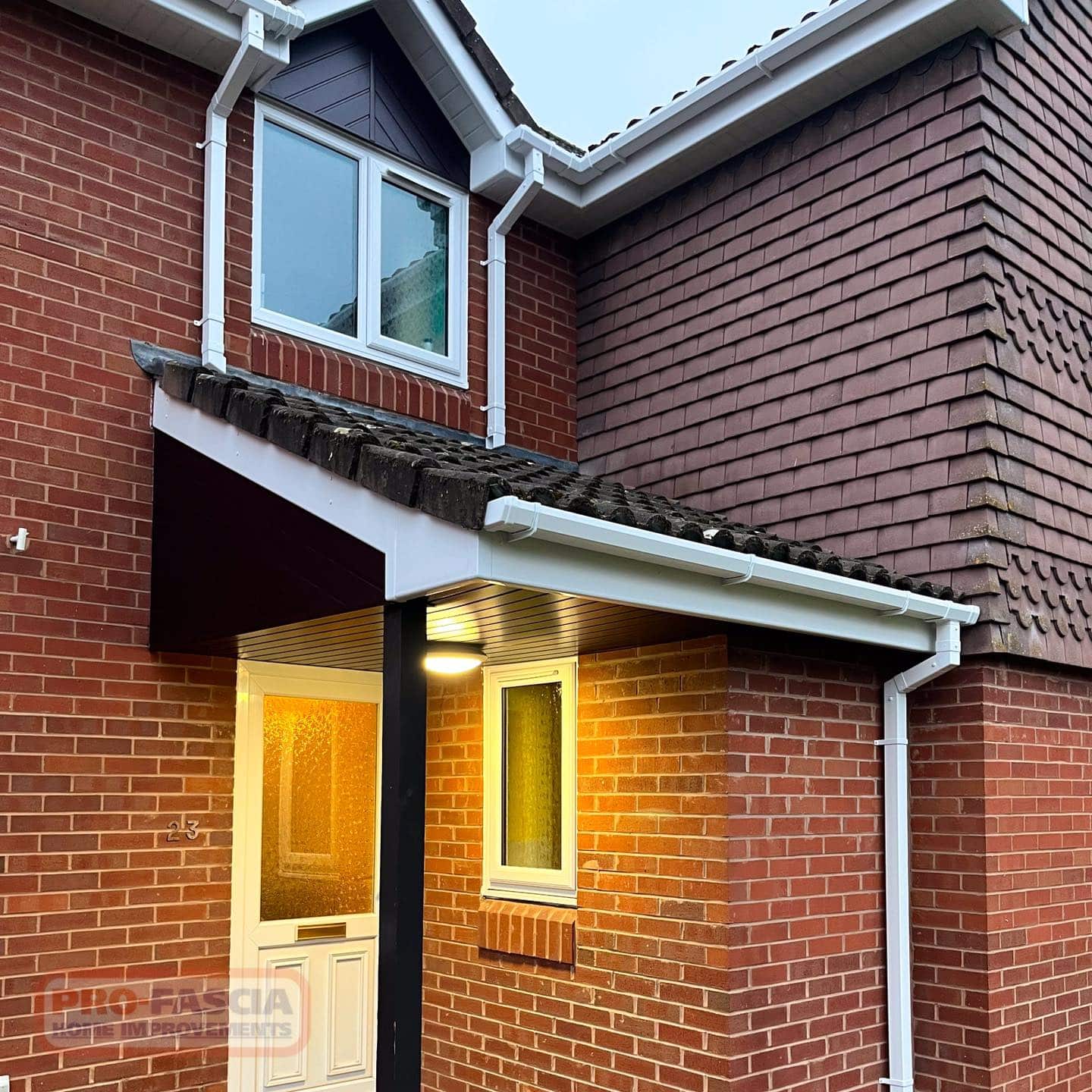 Stunning Fascia, Soffit, and Guttering Replacement in Worcester by Pro-Fascia Home Improvements