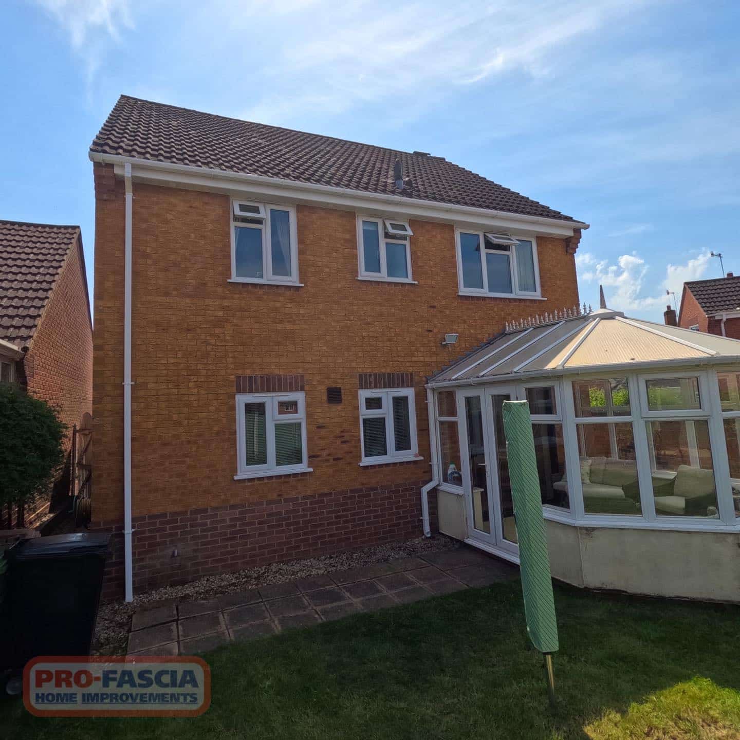 Another Roofline Installation Completed in Norton, Worcester